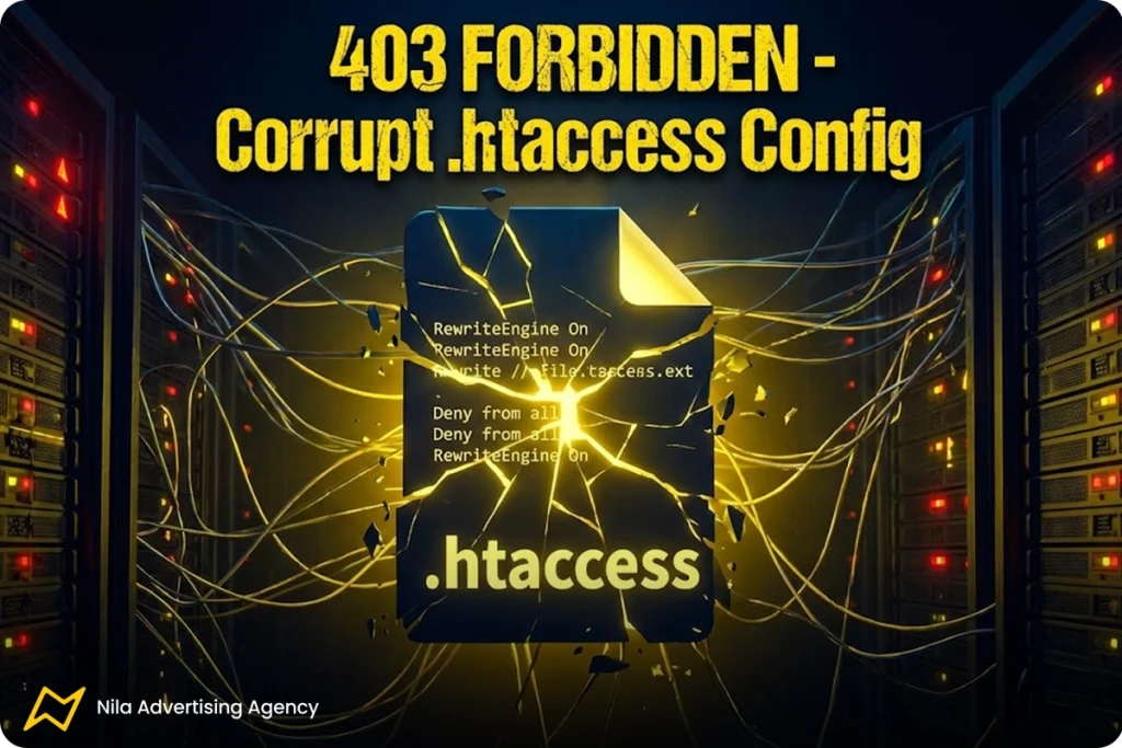 چه چیزهایی در htaccess باعث خطای 403 می‌شود؟