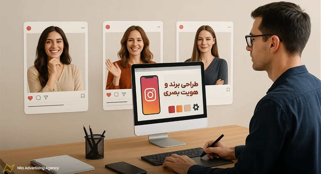 راه اندازی آنلاین شاپ در اینستاگرام {راهنمای 0 تا 100} 2 طراحی برند و هویت بصری برای پیج اینستا