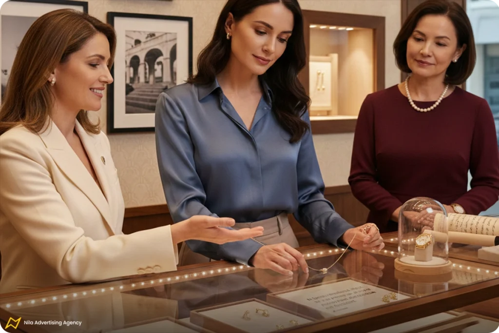 متن تبلیغاتی برای طلافروشی