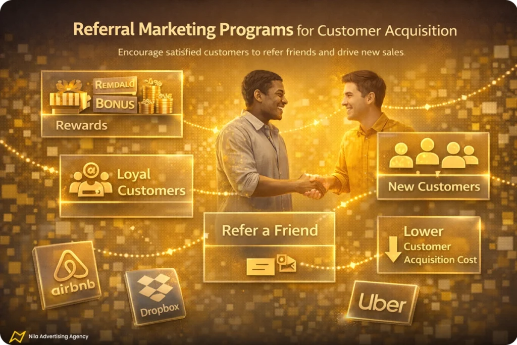برنامه‌های ارجاع مشتری برای جذب