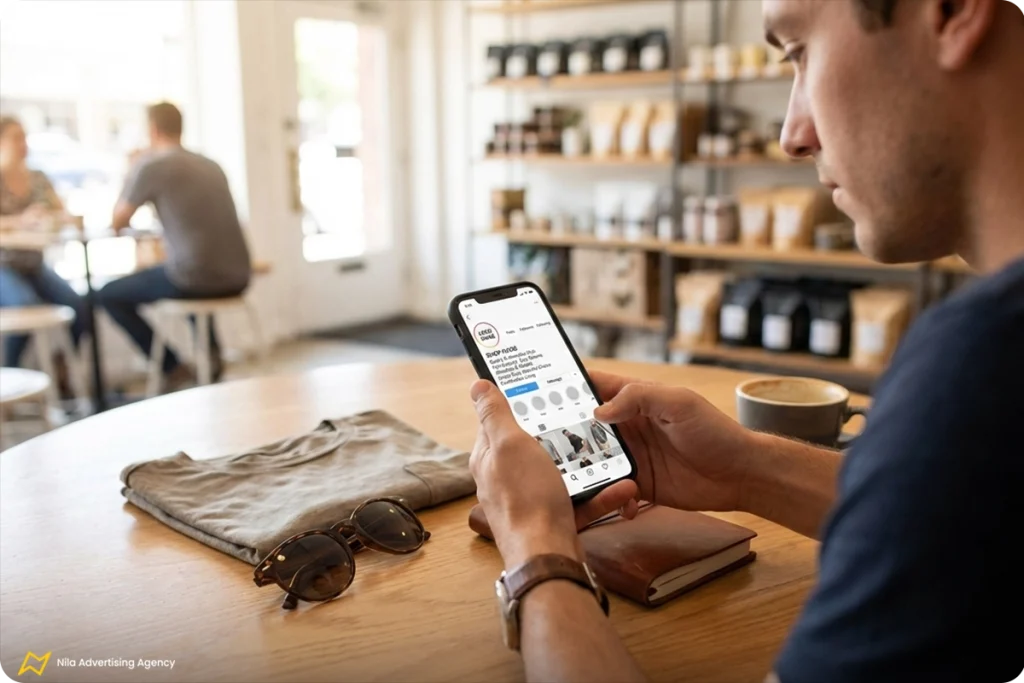 نمونه متن بیو برای کسب‌وکار فروشگاهی 