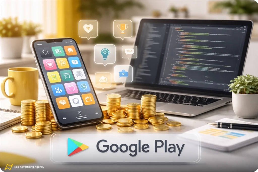 کسب درآمد از گوگل پلی