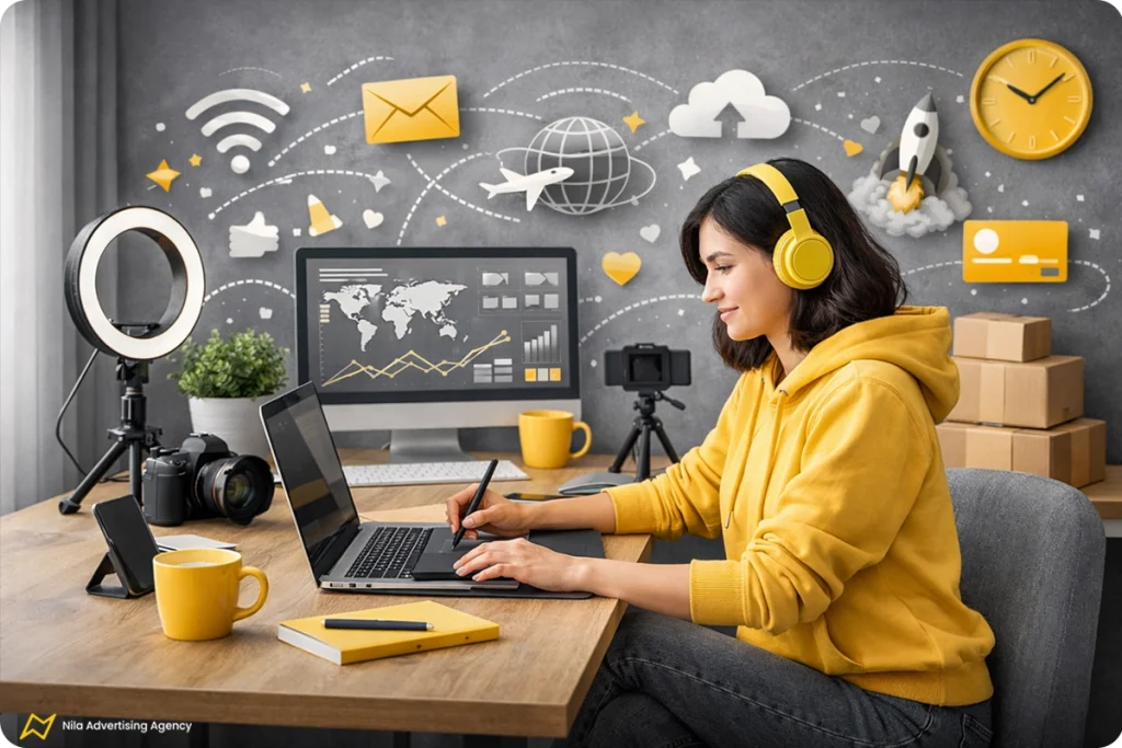 کسب و کار خانگی در حوزه دیجیتال و اینترنت